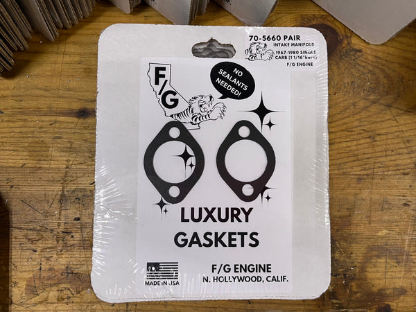 Aluminum Core intake manifold to head gaskets