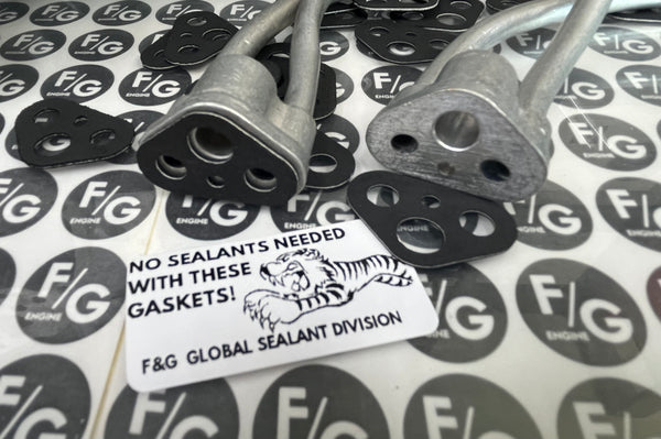 Triumph Unit oil line junction gasket  500 650 750 1963-1980