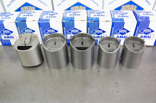 Amal hard anodized throttle slides