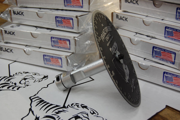 Triumph degree wheel with tiger packaging