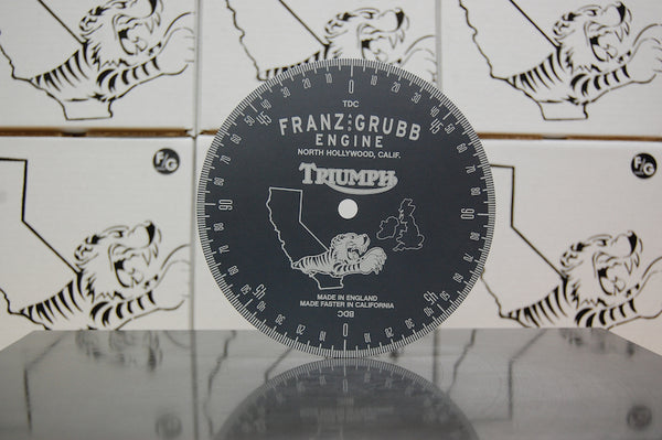 Franz and Grubb Triumph degree wheel