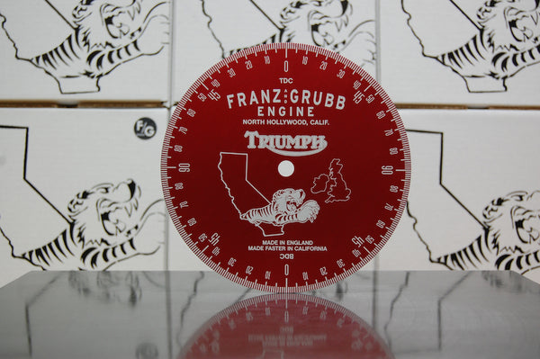 Franz and Grubb Triumph degree wheel