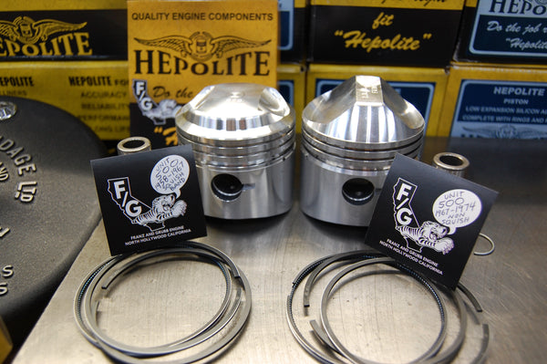 Triumph Hepolite 5TA 500 piston and ring kit