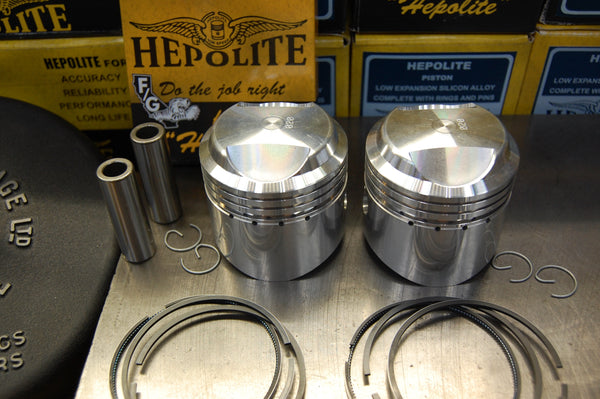 Triumph Hepolite 5TA 500 piston and ring kit