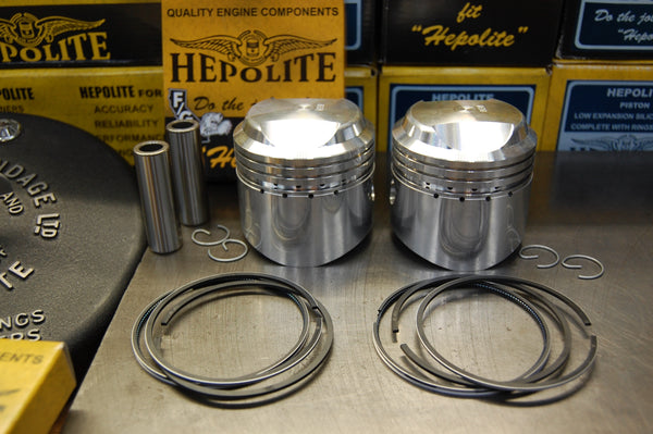 Triumph Hepolite 5TA 500 piston and ring kit