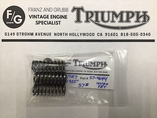 Triumph calibrated clutch spring sets
