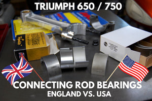 TRIUMPH CONNECTING ROD BEARINGS...BiMetal vs. TriMetal!