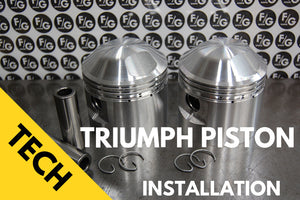 Triumph 650 Piston installation Notes