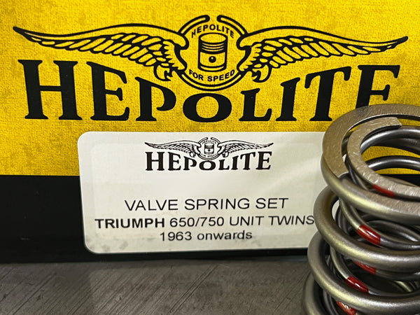 Hepolite Triumph 650/750 valve spring set 1963-up