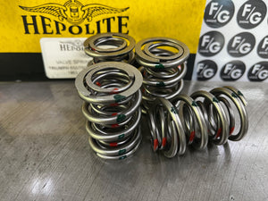 Hepolite Triumph 650/750 valve spring set 1963-up