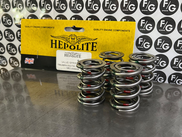 Hepolite Triumph 650/750 valve spring set 1963-up