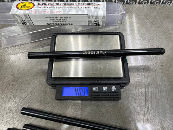 Norton Commando Chromoly steel pushrod set 750 850