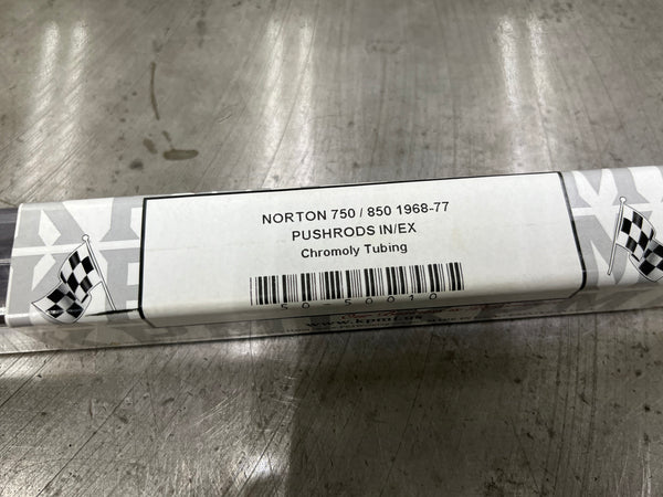 Norton Commando Chromoly steel pushrod set 750 850