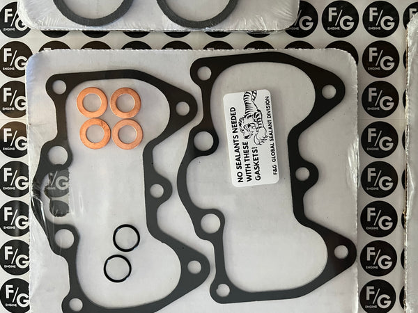 Triumph Pre Unit 650 alloy head top end gasket kit 1956-1962