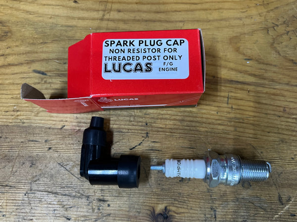 Lucas spark plug cap non resistor (NGK LZFH)