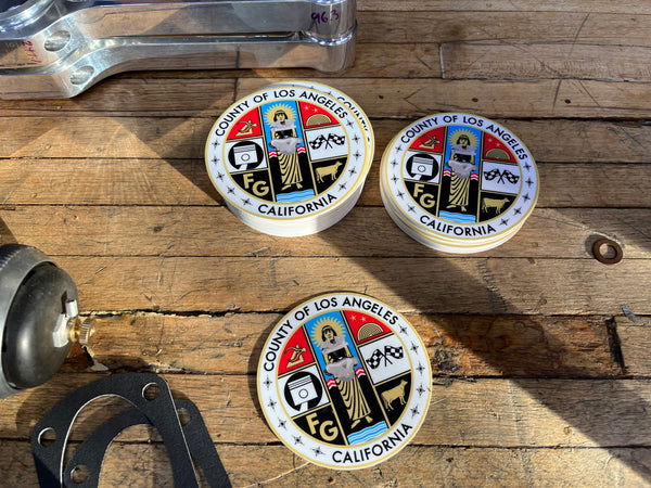 F/G LOS ANGELES COUNTY STICKER!