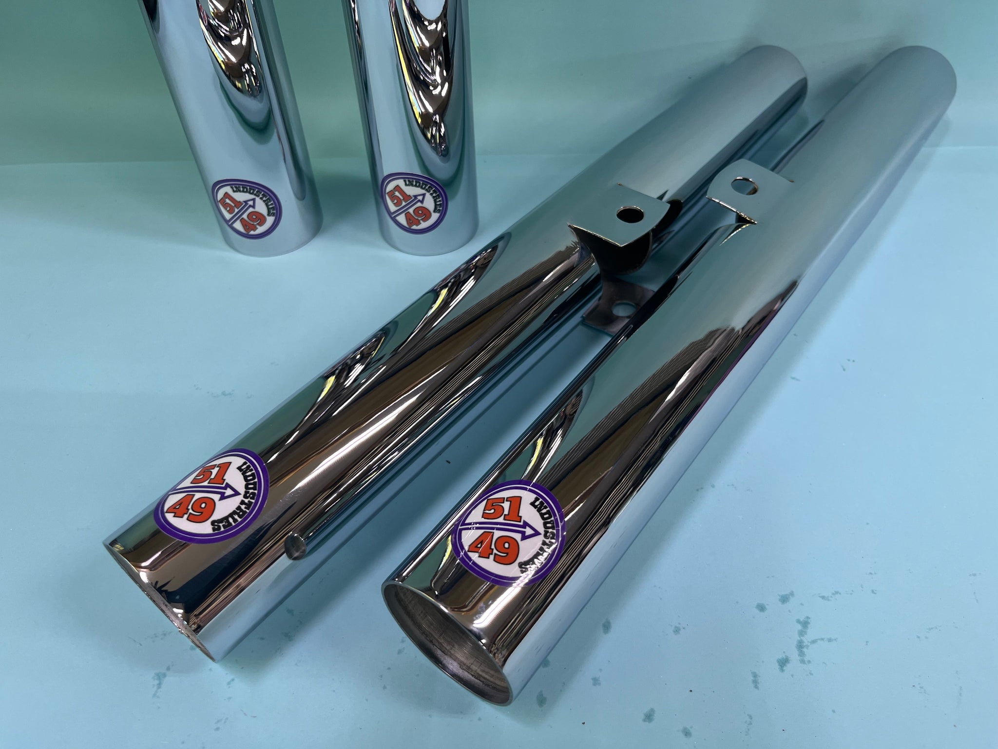 FC-1 Pre Unit Triumph fork covers – Franz and Grubb Engine