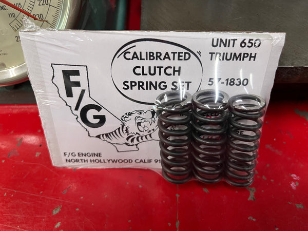 Triumph calibrated clutch spring sets