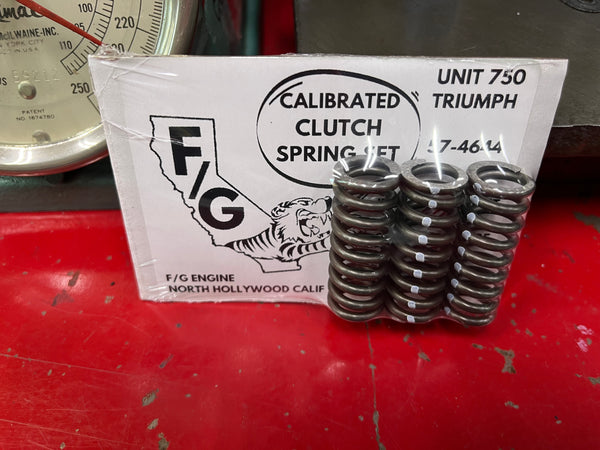 Triumph calibrated clutch spring sets