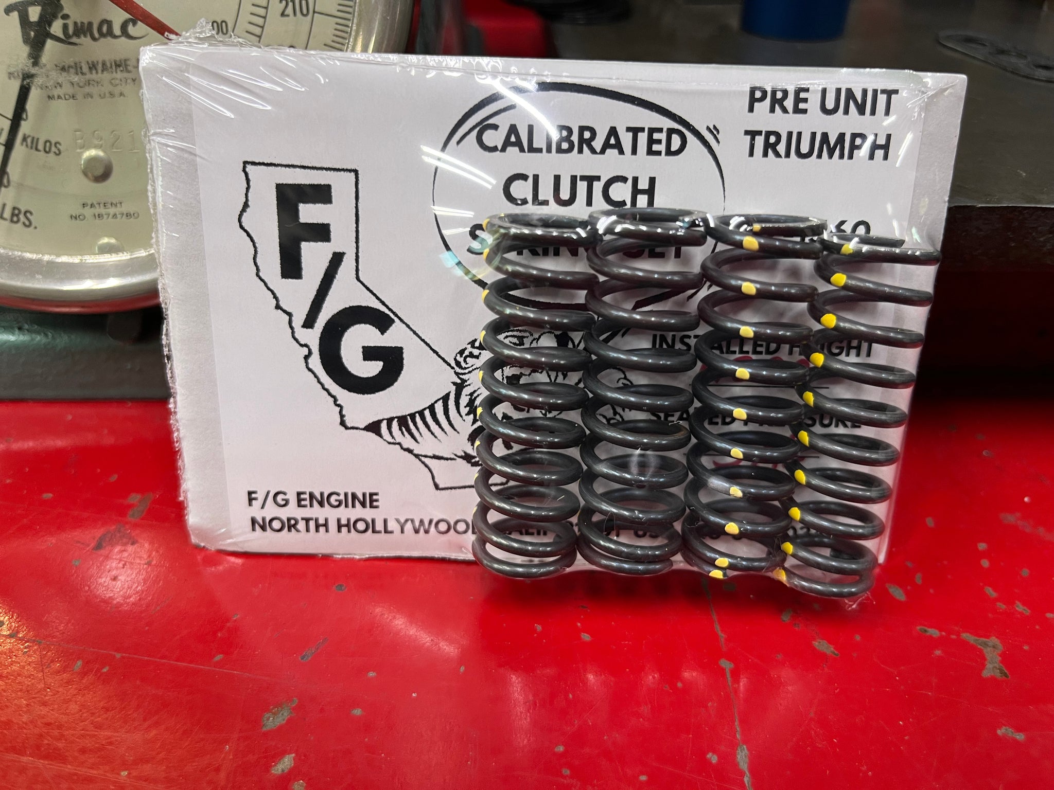 Triumph calibrated clutch spring sets