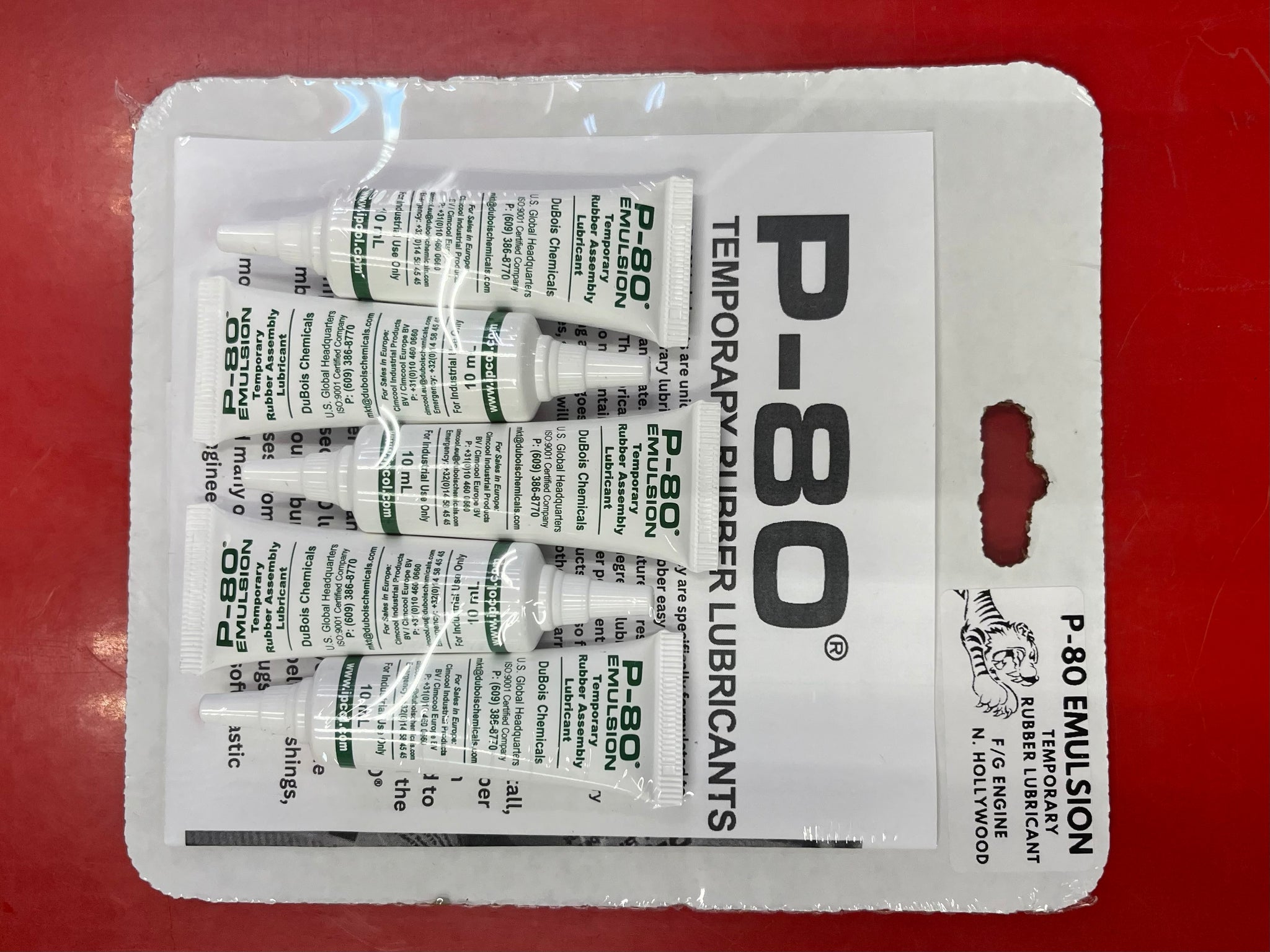 P-80 Emulsion Temporary Rubber Lubricant – Franz and Grubb Engine