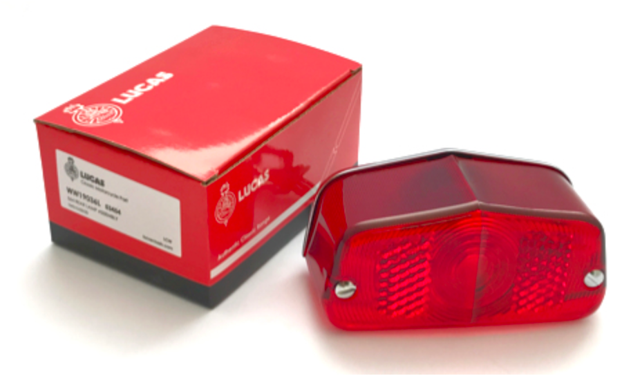 Lucas 564 rear light, complete – Franz and Grubb Engine