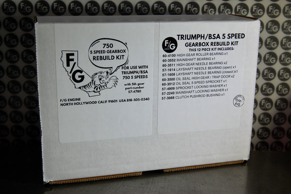 Triumph 5 speed gearbox rebuild kit 650 750
