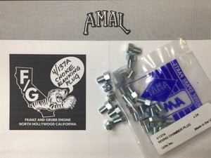 Amal choke plug screws spilling out of package