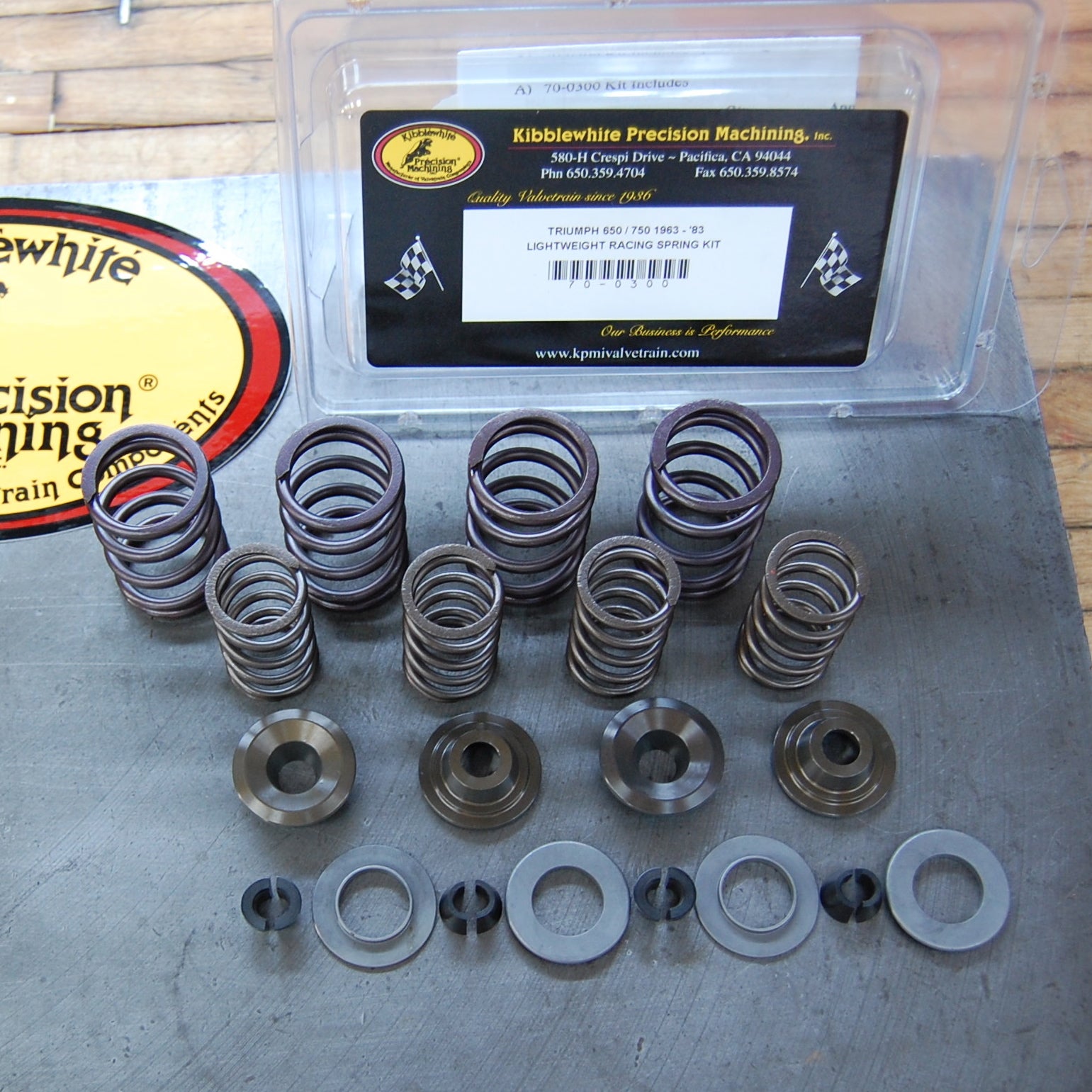 Triumph Lightweight racing valve spring kit