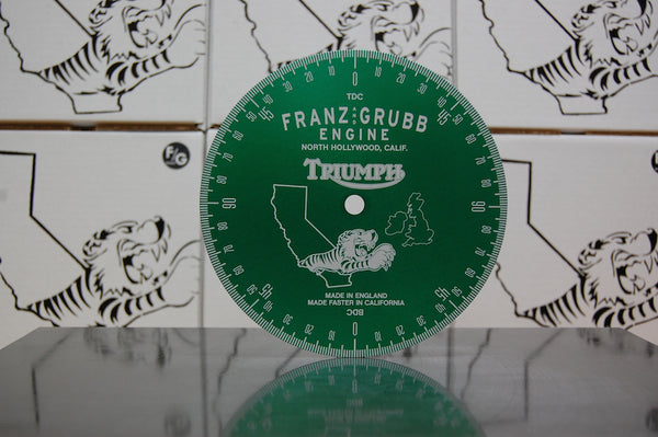 Franz and Grubb Triumph degree wheel