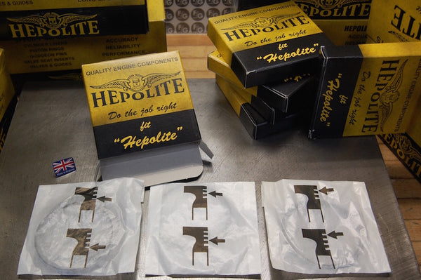 Hepolite piston ring individual packaging