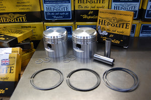 Triumph Hepolite 650 iron head 6T T110 piston and ring kit