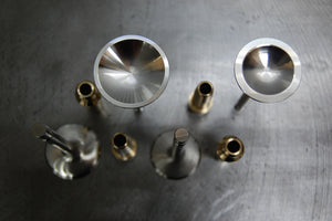 Triumph 650 Stainless OEM valve/guide kit
