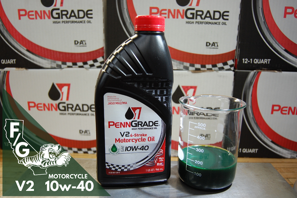 PennGrade 1 V2 Motorcycle High Performance Oil