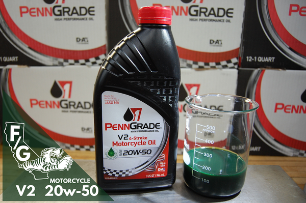 PennGrade 1 V2 Motorcycle High Performance Oil