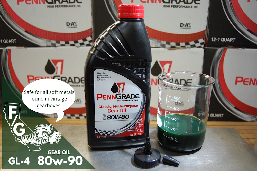 PennGrade 1 80w-90 "Classic" Gear Oil (GL-4)
