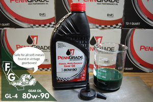 PennGrade 1 80w-90 "Classic" Gear Oil (GL-4)
