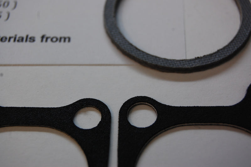 4-Pack Rocker Box Tappet / Gearbox Inspection Cap Gaskets For Triumph Pre-Unit – 70-1577, UK Made