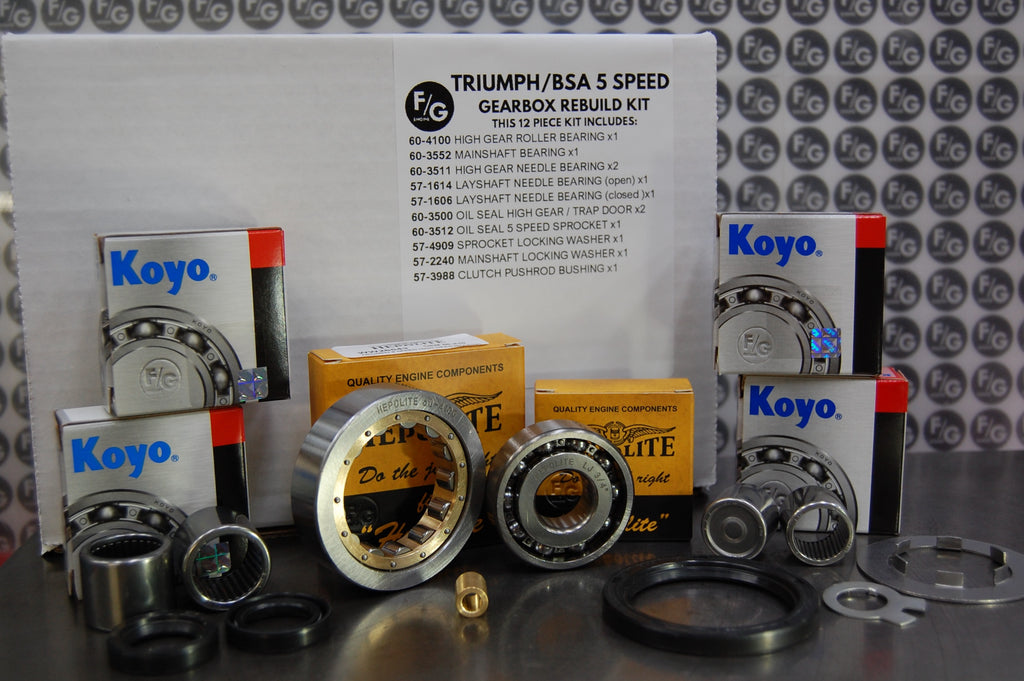 gm5 パーツ Triumph 5 speed gearbox rebuild kit 650 750 – Franz and