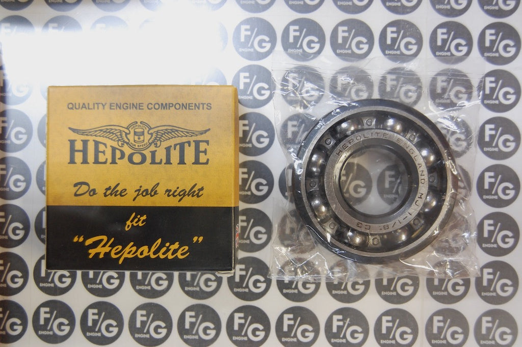 thumbnail image 2 of Triumph Pre-Unit Main Ball Bearing MJ 1 1/8" – Hepolite E1591 For 1938-62 5T T100 T110 TR6 T120 2 of 5