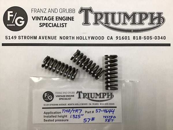 Triumph calibrated clutch spring sets