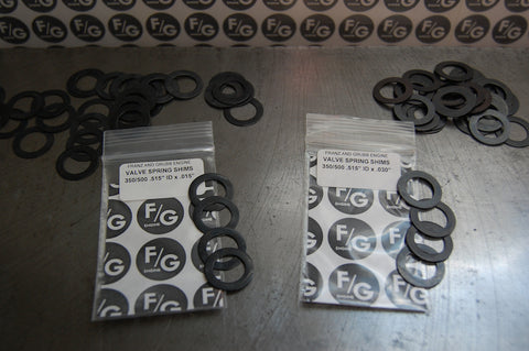 Triumph Unit 500 valve spring shims