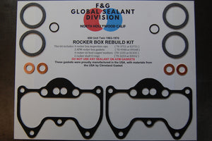 Triumph Unit 650 1963-1970 rocker box rebuild kit